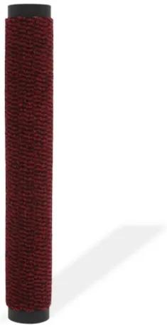 Tappeto Antipolvere Trapuntato Rettangolare 120x180cm Rosso