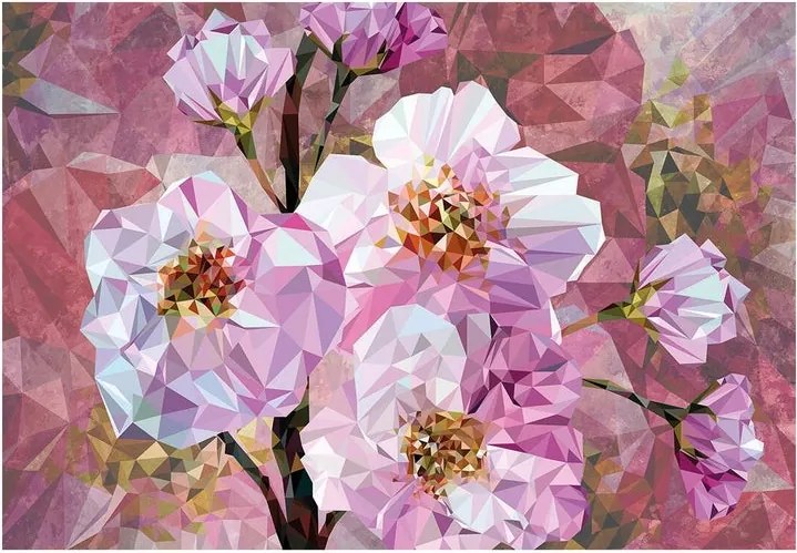 Fotomurale KOMAR Blooming gems, Multicolore 368X248 cm