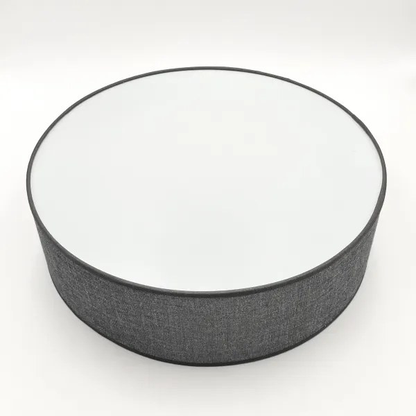 Plafoniera da soffitto SIRJA 2xE27/15W/230V Ø 45 cm grigia