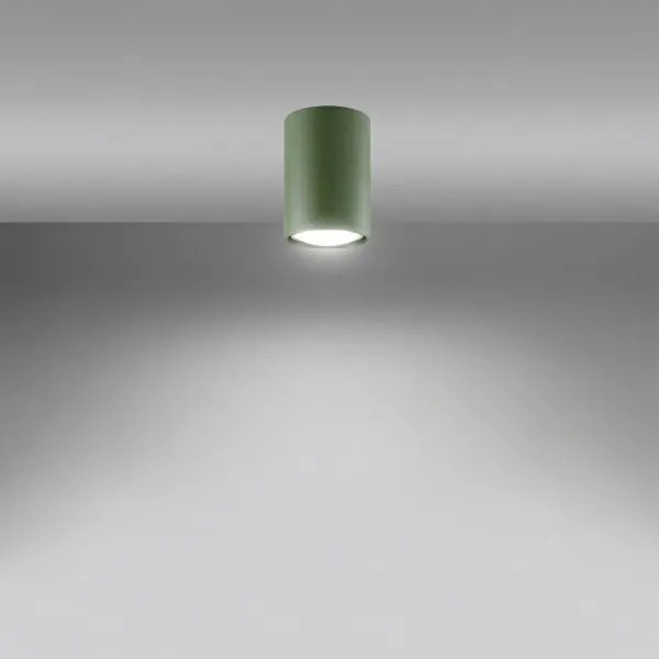 Sollux SL.2071 - Faretto LAGOS 1xGU10/10W/230V verde