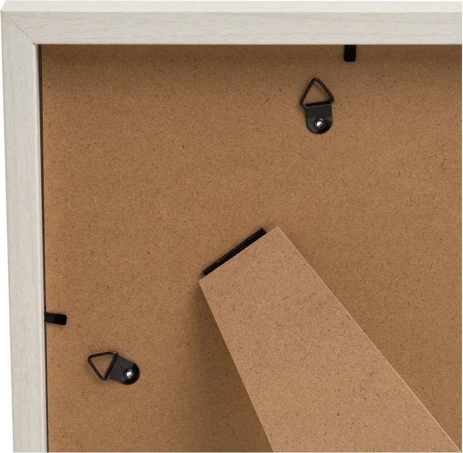 Cornice bianca verticale con sostegno/da appendere 22,5x28 cm Sencillo – Casa Selección