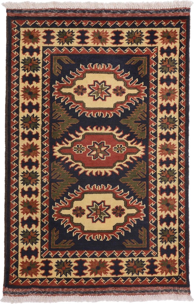 Moltai Tappeto 90 x 60 (Afghanistan) Annodato A Mano
