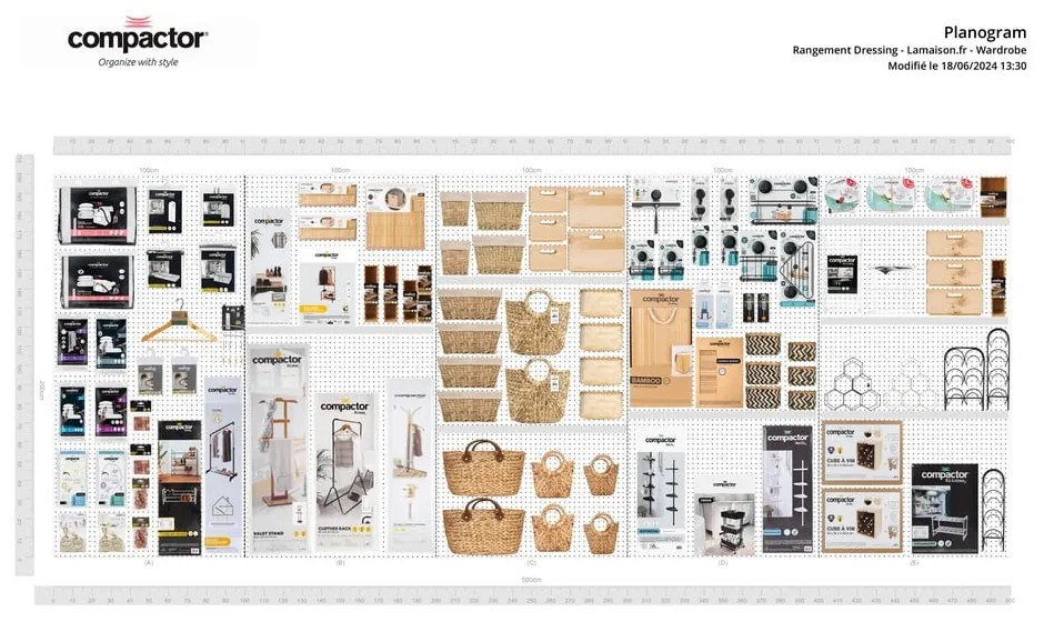 Sacchetti per il vuoto in set da 2 pezzi Espace - Compactor