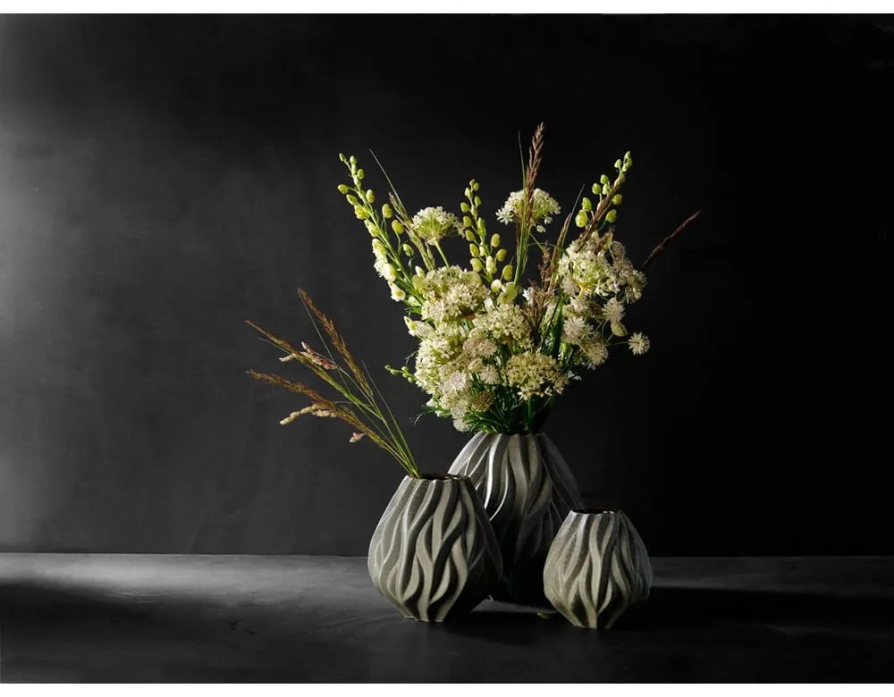 Vaso in porcellana grigia Flame - Morsø