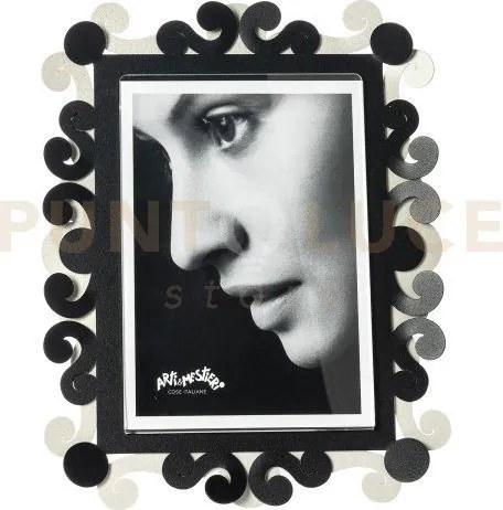 Portafoto koko grande avorio,nero