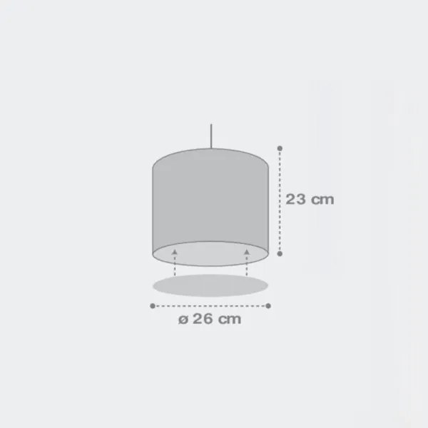 Dalber 62012S - Lampadario per bambini SWEET DREAMS 1xE27/60W/230V