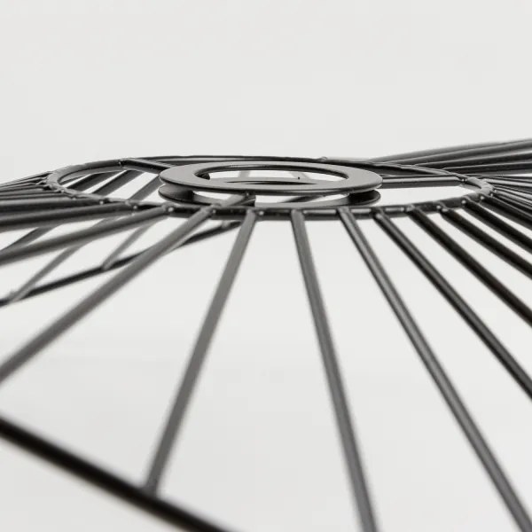 Paralume universale CURITIBA 40x56 cm nero