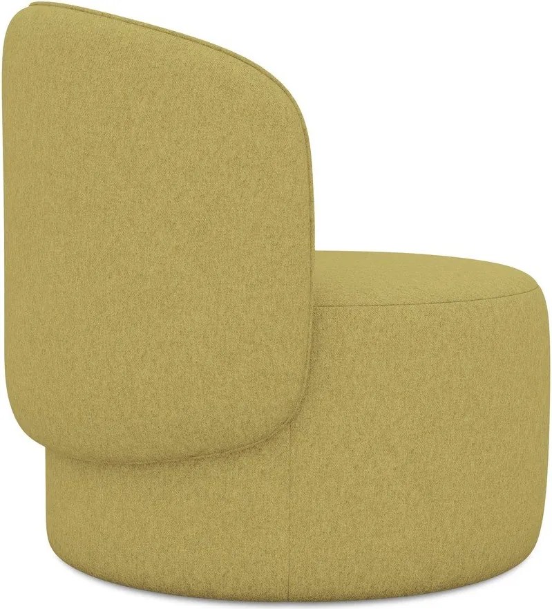 Poltrona color senape Ipo – Makamii