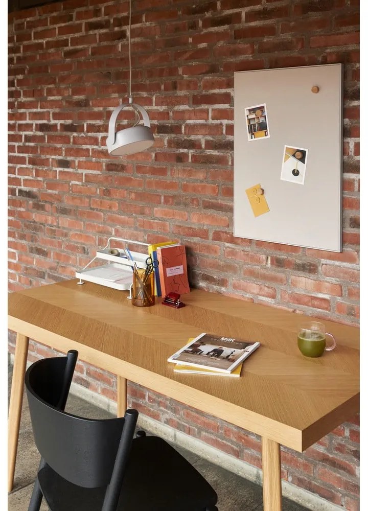 Tavolo da pranzo in rovere naturale 80x160 cm Herringbone - Hübsch