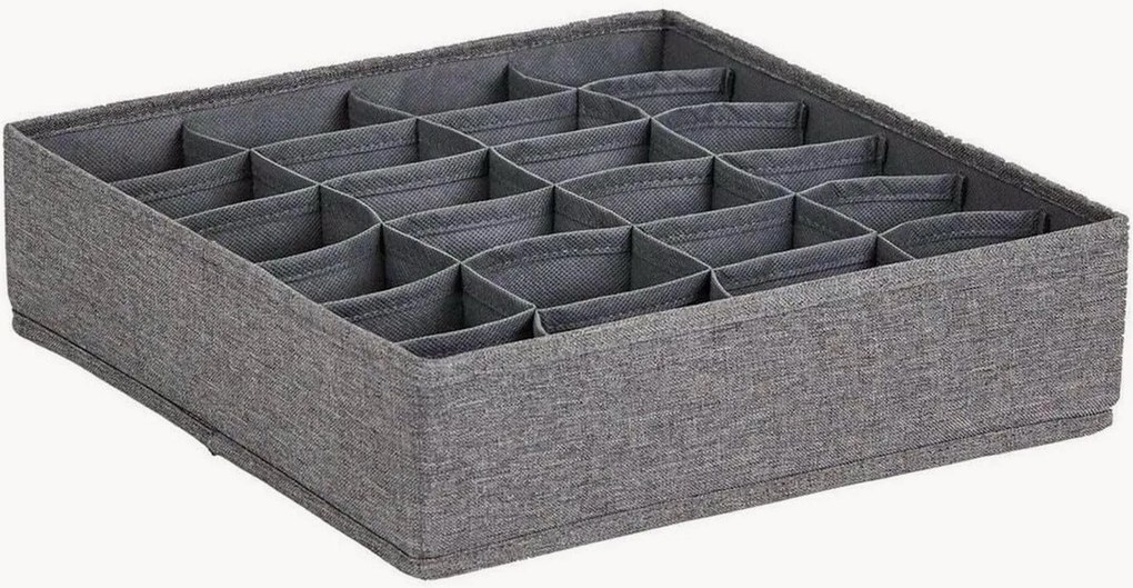 Organizer a scomparti in lino Premium