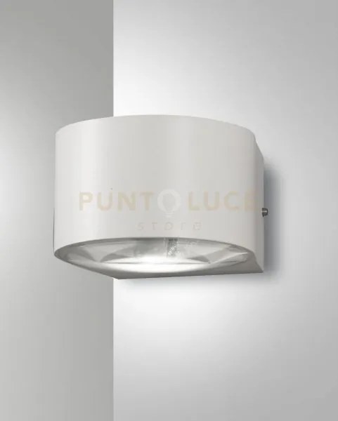 Lao applique bianco 2 luci per esterni 2 luci a led 12w 3000k 1080l...