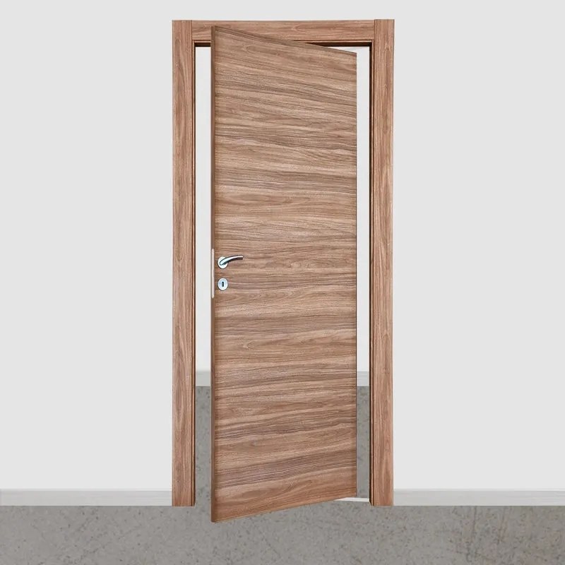 Porta interna rototraslante Foret in legno colore rovere, L 70 x H 210 cm, apertura reversibile
