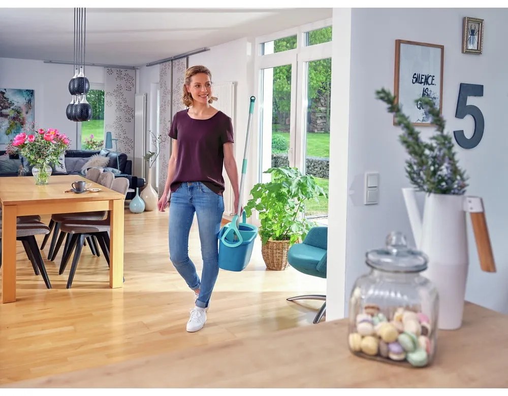 Mop con secchio e panno rotante Rotation Disc Mop (EVO) – LEIFHEIT