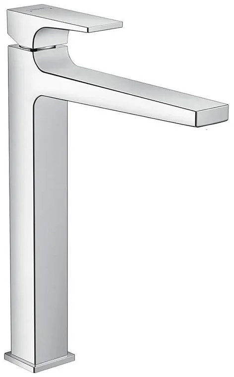 Rubinetto per lavabo Metropol cromo lucido HANSGROHE H 30.4 cm