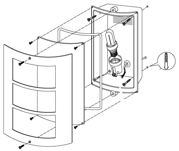 EGLO 88139 - Applique da esterno CITY 1xE27/15W