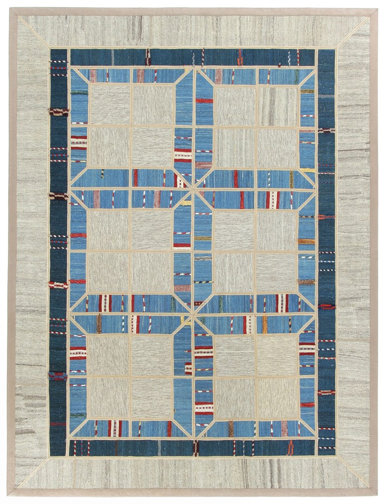 Kilim Tappeto 240x180 (Iran) Tessuto A Mano