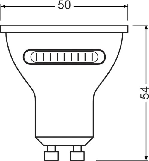 Lampadina LED PAR16 GU10/4,2W/230V 2700/4000/6500K 36° - Osram