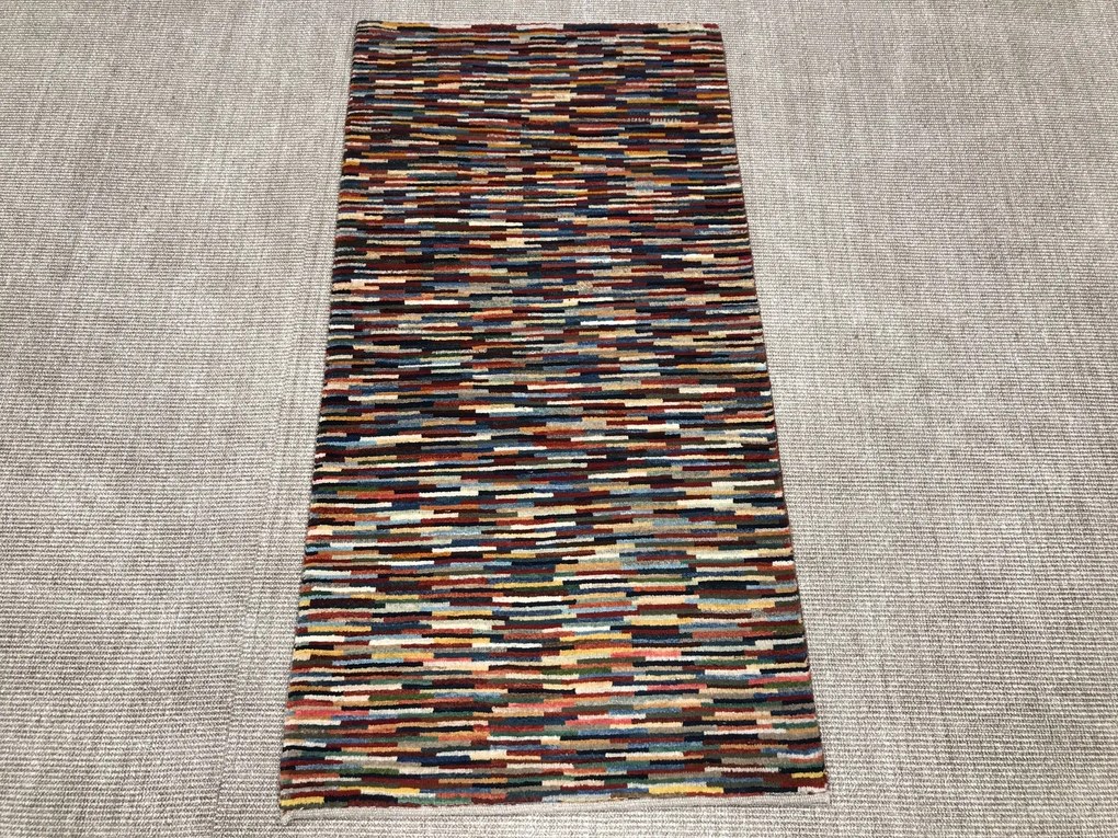 Gabbeh Tappeto 150 x 70 (Iran) Annodato A Mano