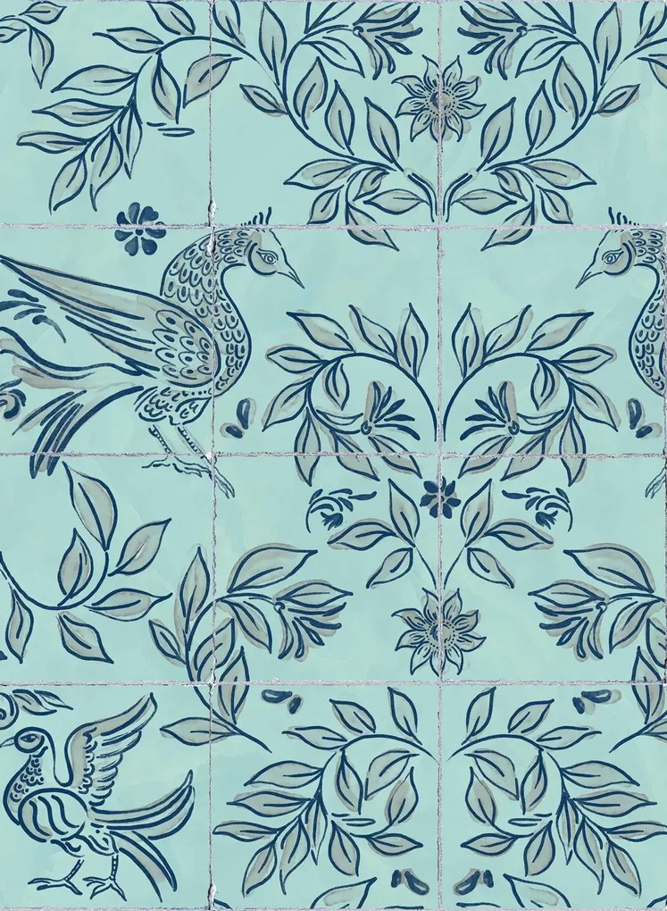 Coordonne Carta da parati Ceramica - Aqua