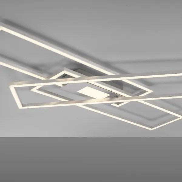 Leuchten Direkt 14693-55 - Plafoniera LED dimmerabile ASMIN LED/48W/230V