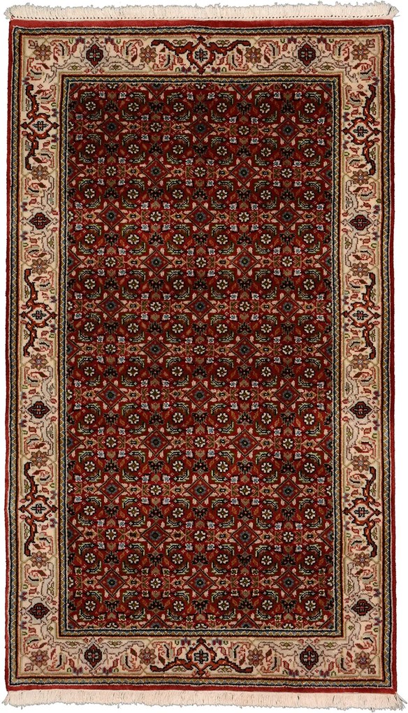 Tabriz Tappeto orientale 160x90 Rosso (Indian) Annodato A Mano