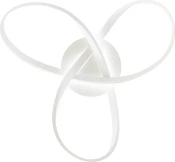 Plafoniera LED SMILLA Ø 45 cm bianco IP20 cct da bianco caldo a bianco freddo con regolazione di temperatura, 3500 lumen