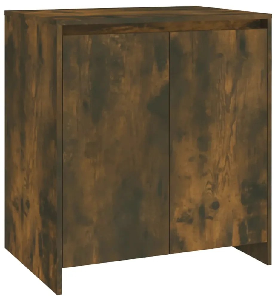 Credenza rovere fumo 70x41x75 cm in legno multistrato