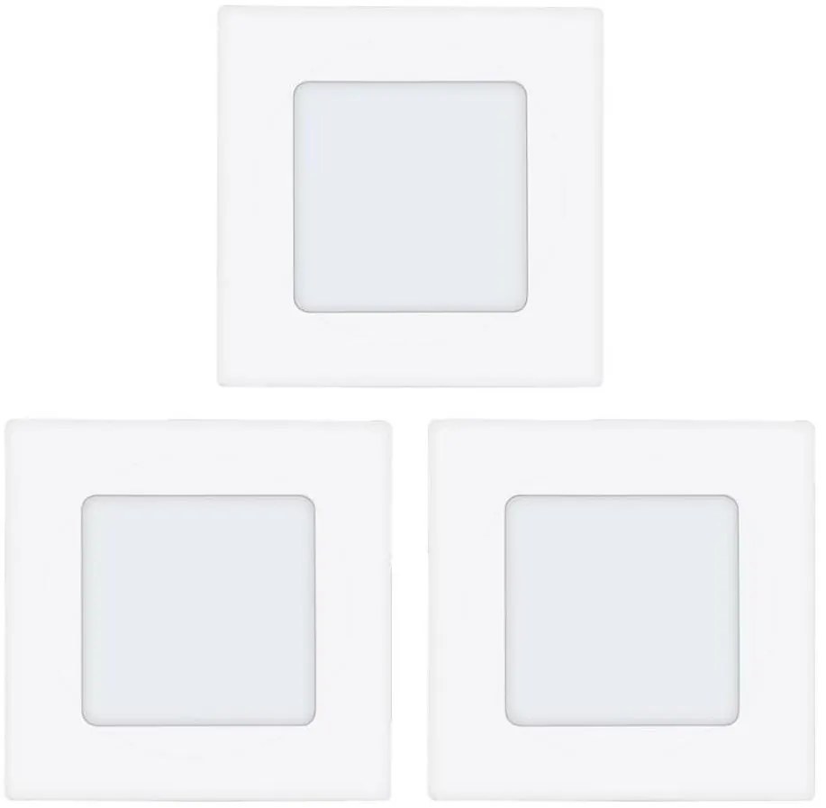 Eglo 78196 - Set di 3 faretti LED da incasso 3xLED/2,7W/230V