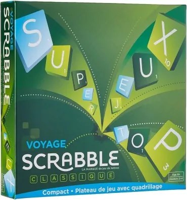 Gioco da Tavolo Mattel Scrabble Voyage (FR)
