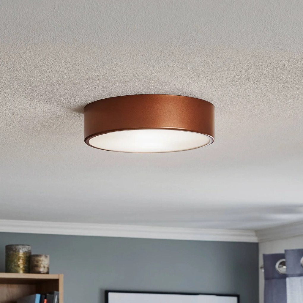Plafoniera soffitto Cleo 300 TEMAR LIGHTING, dimmerabile, Rame, Soggiorno / Sala da pranzo, Metallo, Moderno, Plafoniera