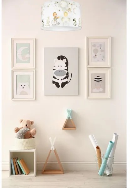 Plafoniera per bambini CIRCUS 1xE27/60W/230V