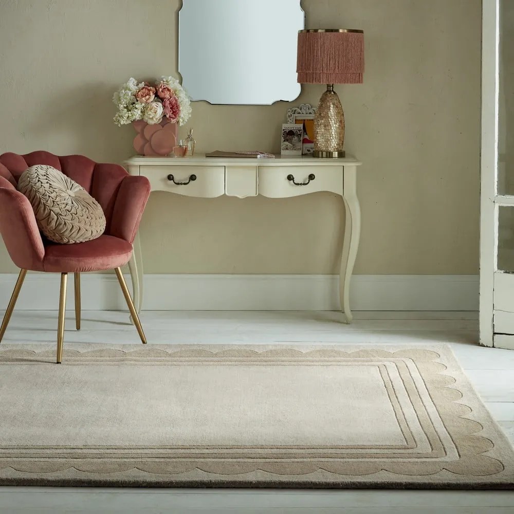 Tappeto in lana colore naturale 120x170 cm Lois - Flair Rugs