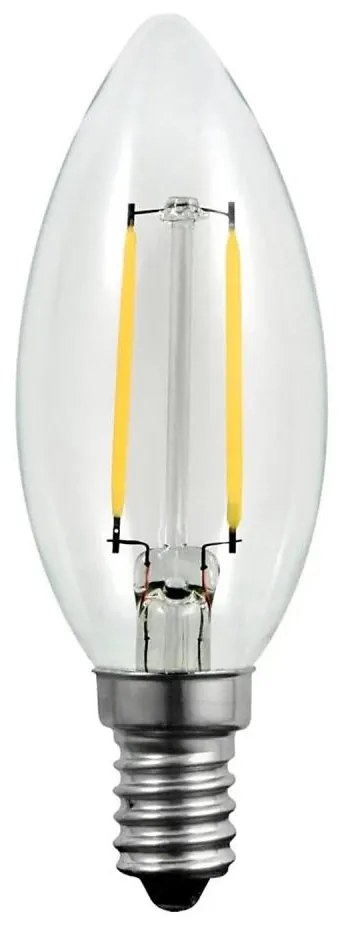 Lampadina LED FILAMENT C37 E14/2W/230V 3000K