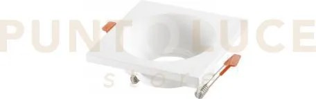 Incasso shadow bianco quadrato 1 luce attacco gu10 11,5x11,5x5,7cm ...