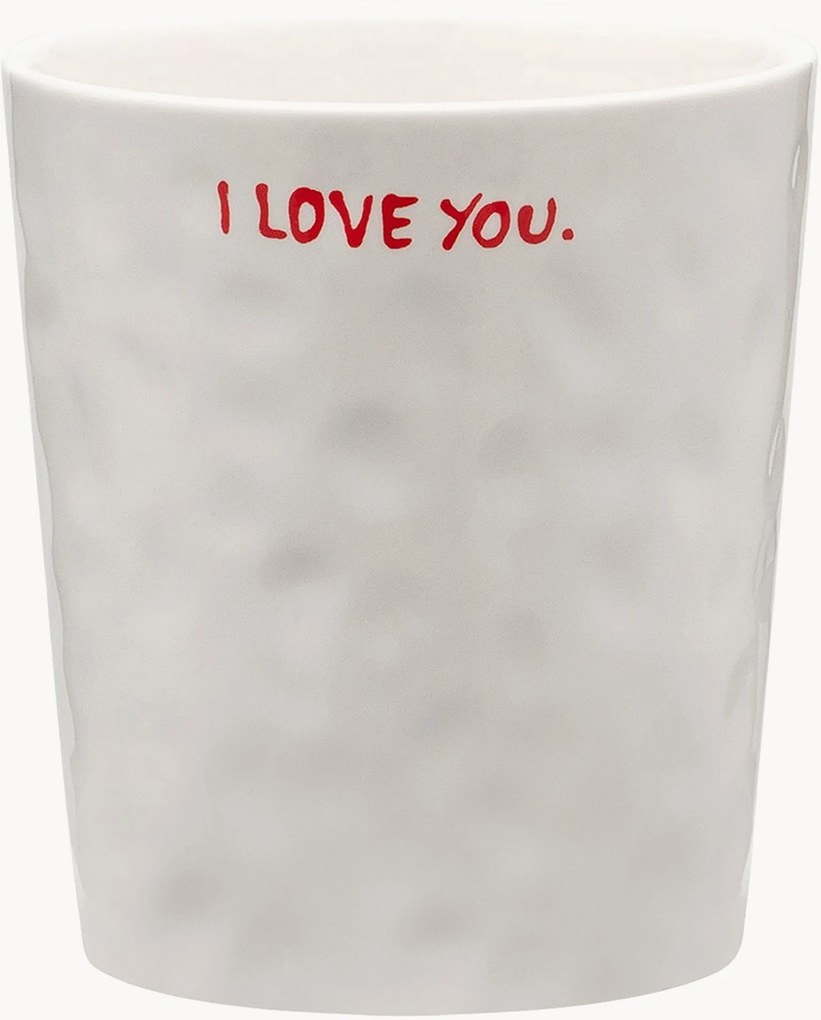 Tazza XL fatta a mano I Love You