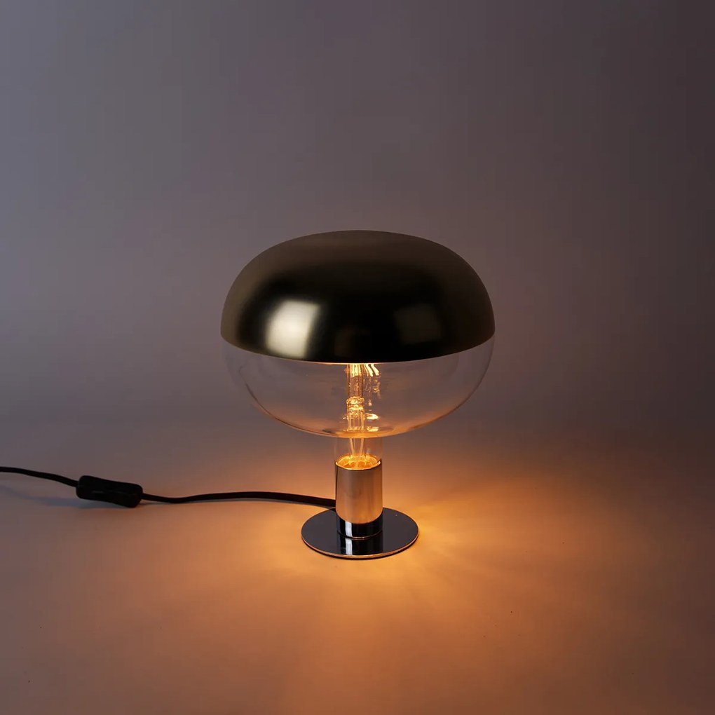 Lampadina LED dimmerabile E27 specchio oro 6W 360lm 1800K