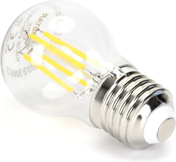 Lampadina LED dimmerabile FILAMENT G45 E27/4W/230V 6500K - Aigostar