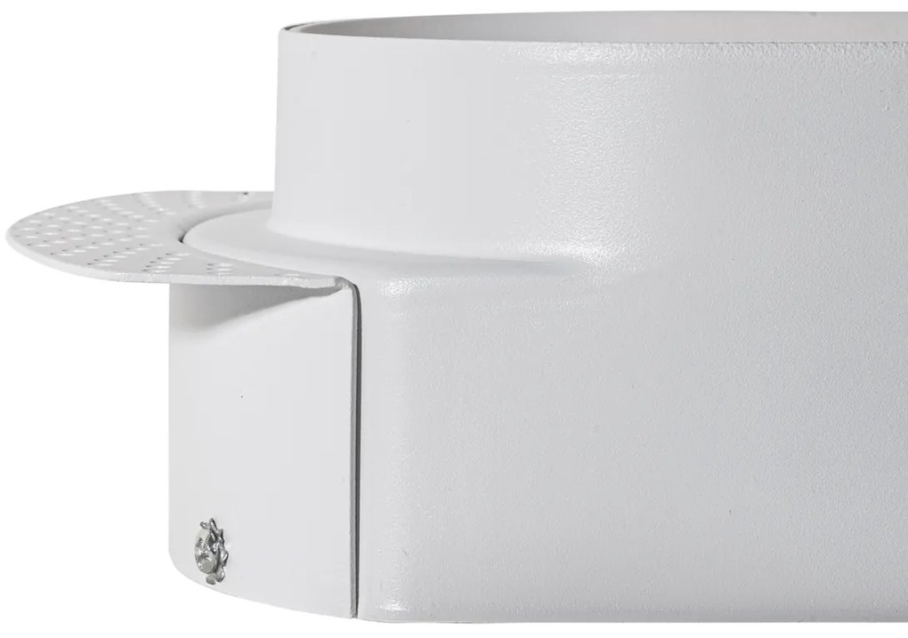 Faretto da incasso rotondo bianco GU10 50mm 2 luci - Hubs