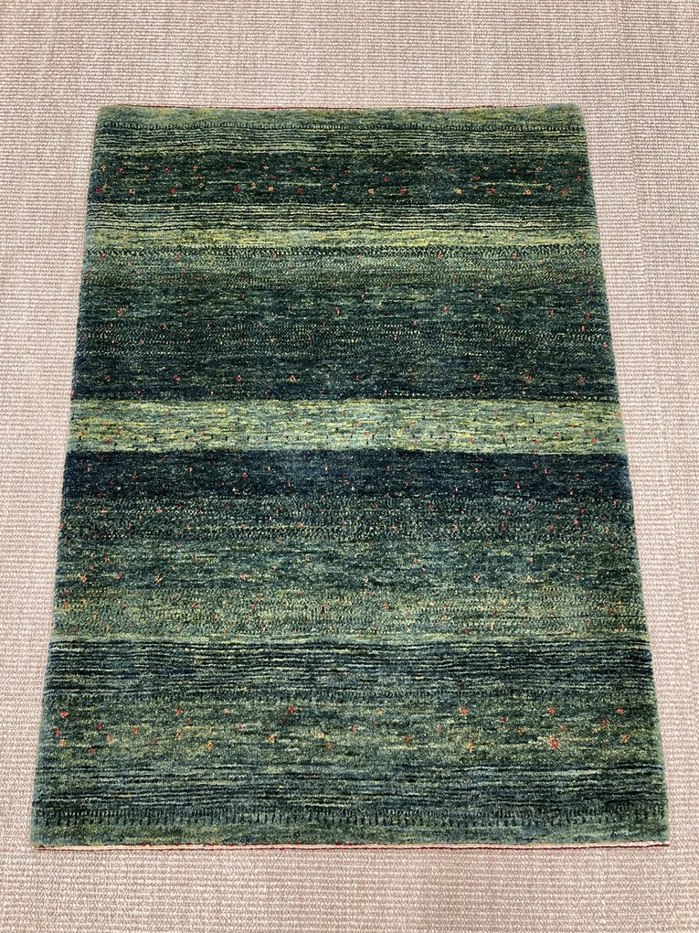 Loribaft Tappeto 120x90 Rosso (Iran) Annodato A Mano