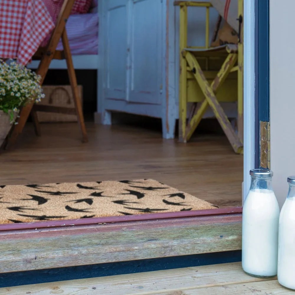 Zerbino in fibre di cocco 40x60 cm Swallows – Artsy Doormats