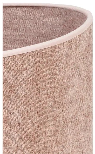 Duolla - Lampada da tavolo OVAL 1xE27/15W/230V diametro 30 cm rosa