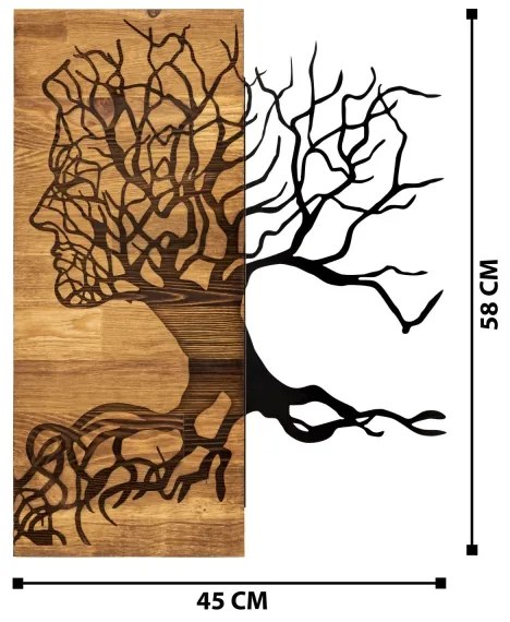 Decorazione da muro 45x58 cm Albero della Vita