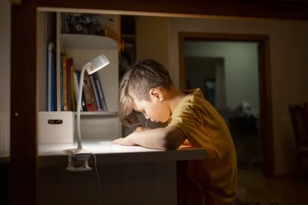 Osram - Lampada da tavolo LED dimmerabile con clip OFFICE LINE LED/4,8W/230V bianca