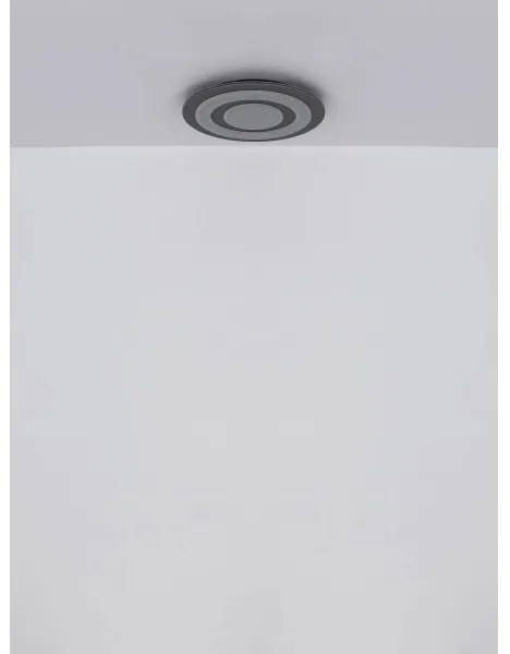 Globo 48032-24 - Plafoniera LED JAYDEN LED/24W/230V diametro 32 cm antracite