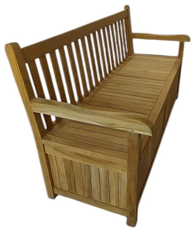 PALMIRA - panca contenitore in teak