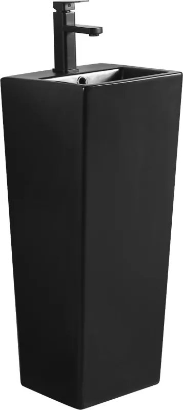 Mexen Sira lavabo autoportante 34 x 33 cm, nero opaco - 26023370