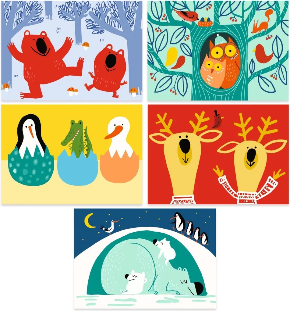 Carte da grattare - A tema animali