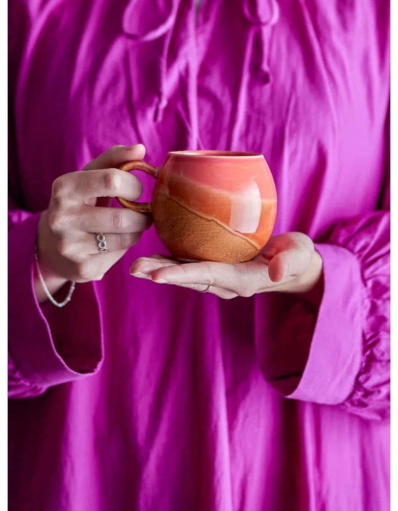 Tazza arancione in ceramica 280 ml Paula – Bloomingville