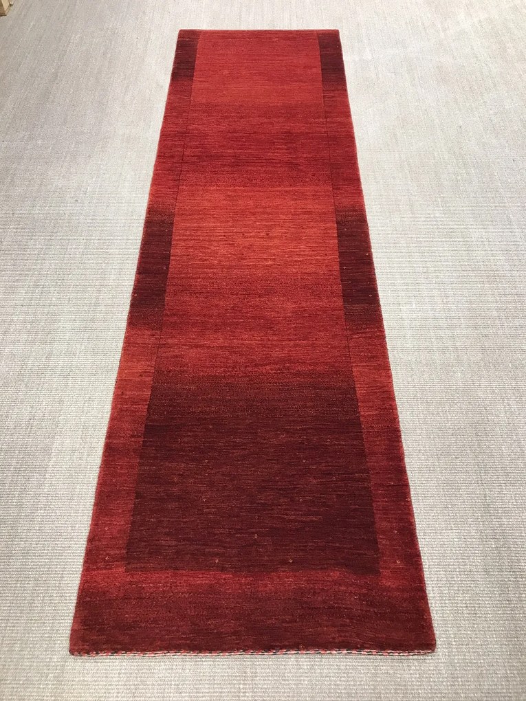 Loribaft Tappeto persiano 280x80 Rosso (Iran) Annodato A Mano