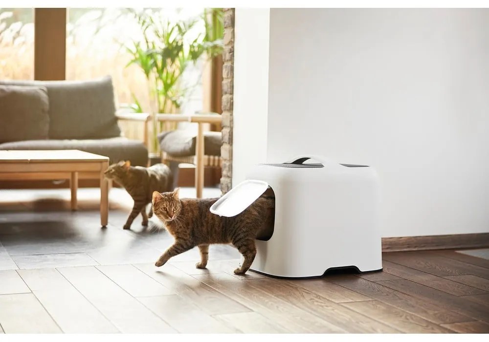 Lettiera bianca per gatti 40x51 cm Biala - Rotho